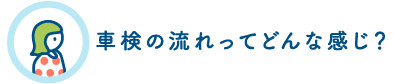 車検の流れってどんな感じ？